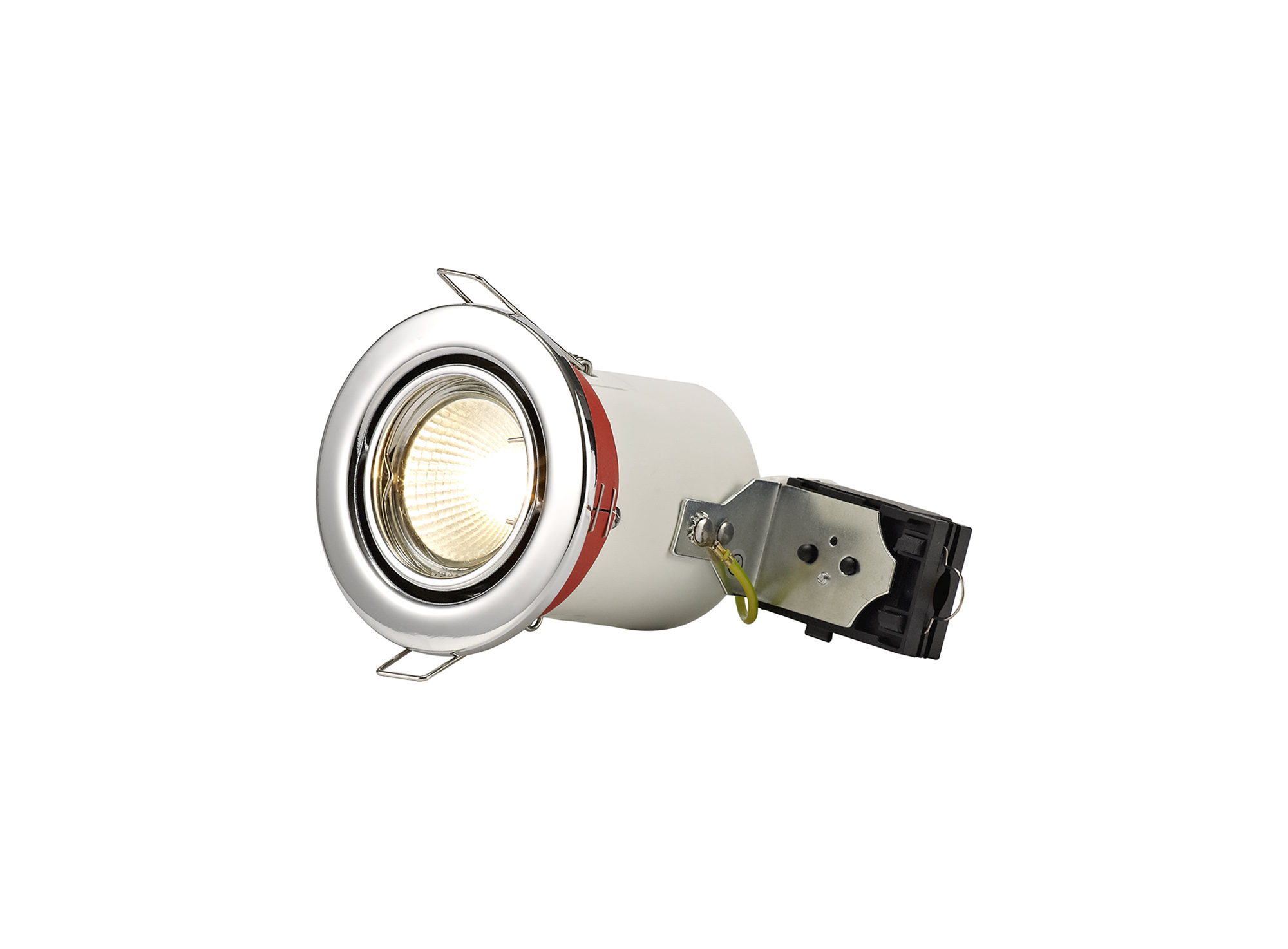 D0442  Agni Adjustable Fire Rated Downlight Polished Chrome